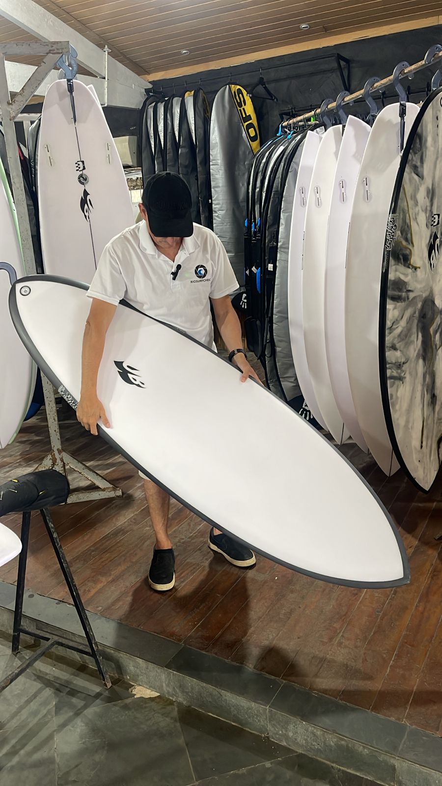 Prancha de surf Udo Bastos - Modelo Winton