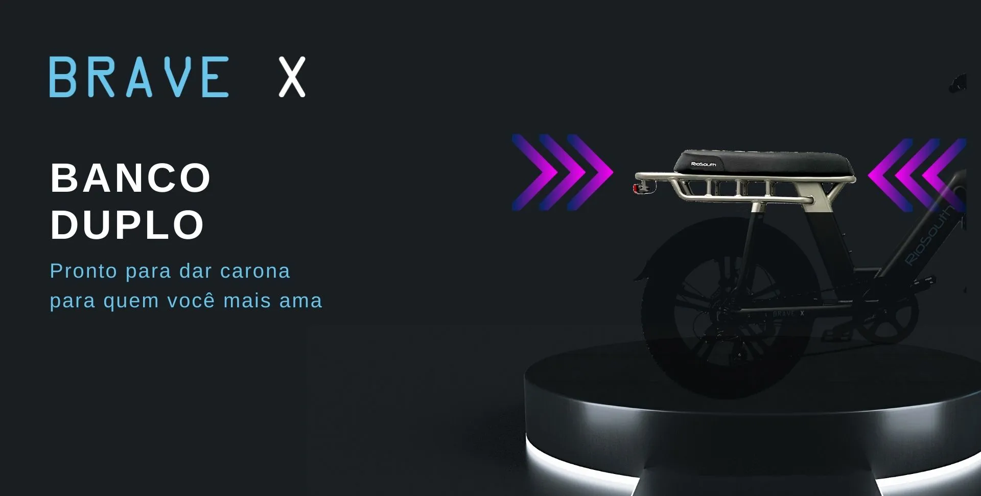 Bicicleta Elétrica RioSouth Brave X - Imagem 9