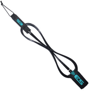 LEASH INFINITY 6" x 7 MM - Preto/Azul