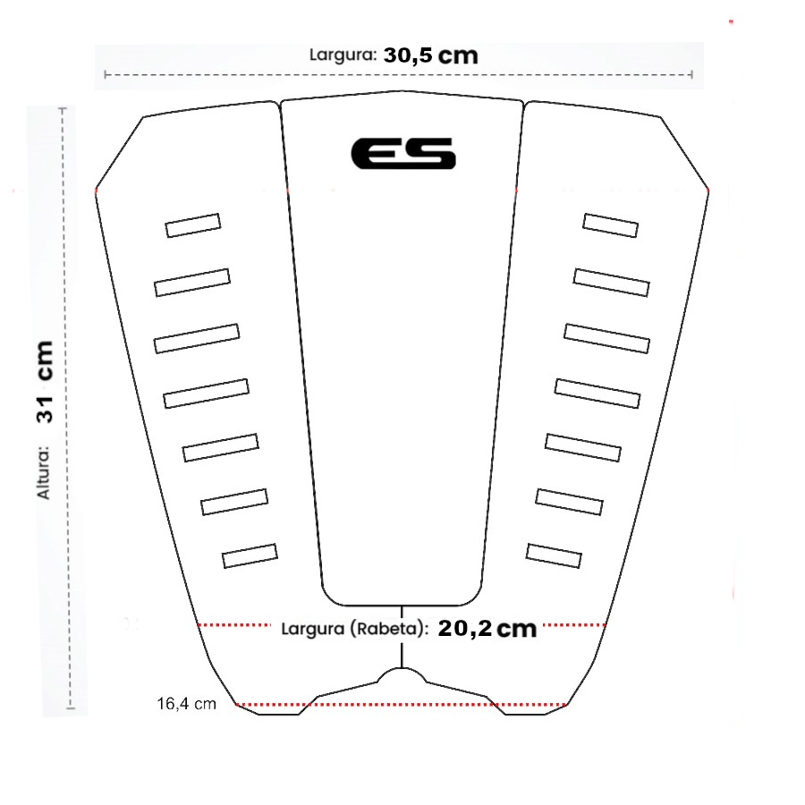 Deck Saquarema Marine - Branco/Preto - Imagem 3