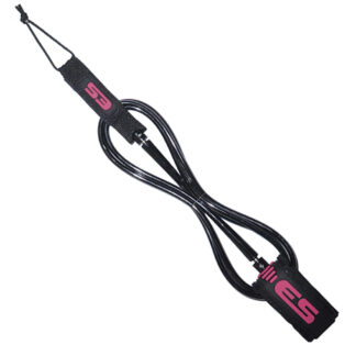 LEASH INFINITY 8" x 7,5 MM - Preto/Rosa
