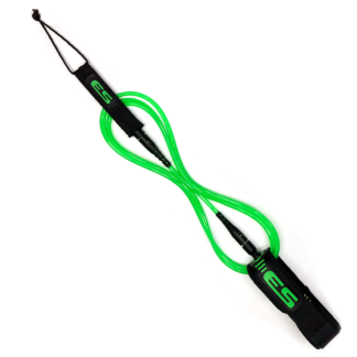 LEASH LONG (Panturrilha) 9" x 7 MM - Verde (Premium)