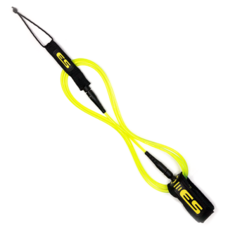 LEASH LONGBOARD 9" x 7 MM - Amarelo (Premium)